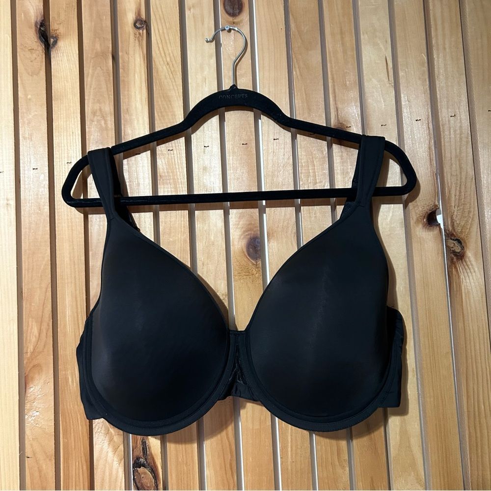 Underoutfit Black Underwire Cradle T-Shirt Bra Size 42E
